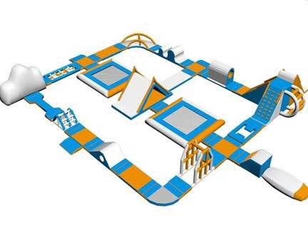 充气水上闯关乐园